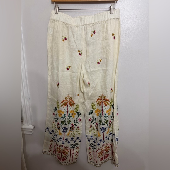 Johnny Was Button Back Linen Tank & Soller Wide Leg Pants - Picture 8 of 12